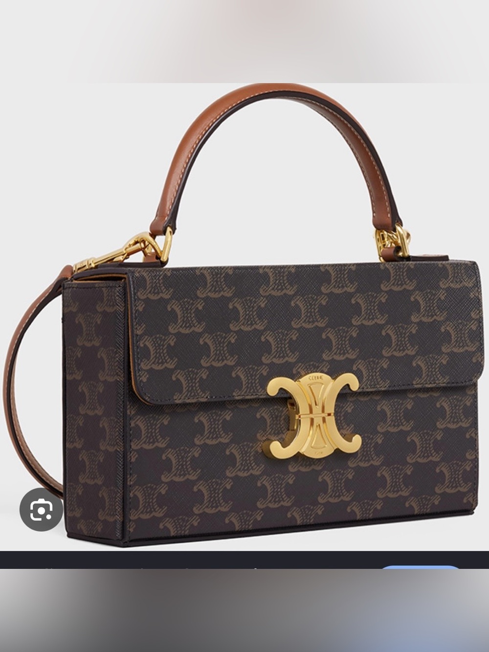 Celine triomphe box bag